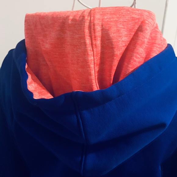 UnderArmour Sweatshirt Blue & Orange - Picture 4 of 5